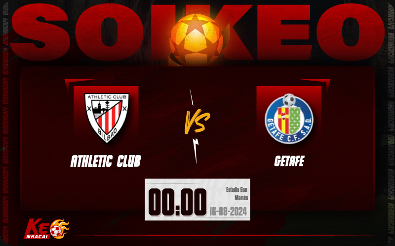 Soi kèo Ath Bilbao vs Getafe 00h00 ngày 16/8/2024